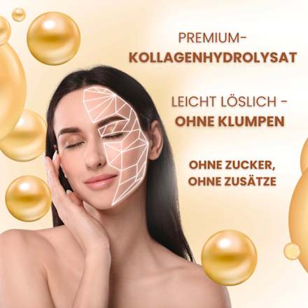 Kollagenpulver Vanille marble