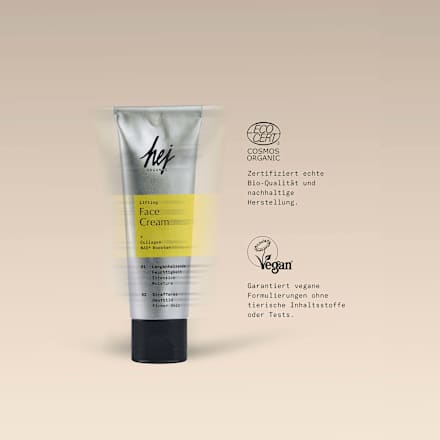 Feuchtigkkeitscreme Lifting Face Creme hej ORGANIC