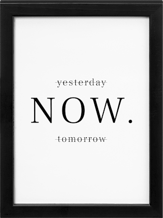 Bilderrahmen Flat Finish 13x18 cm, schwarz Paradies