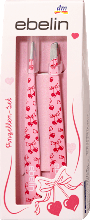 Pinzetten Set "Cherry Love" ebelin