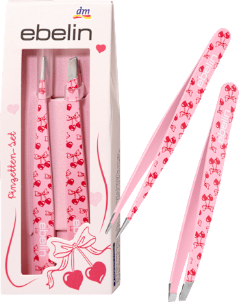 Pinzetten Set "Cherry Love" ebelin