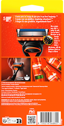 Rasierer, Fusion5 Starterset Gillette