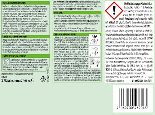 Moskito-Stecker Nachfüllpack  Nexa Lotte