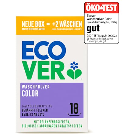 Colorwaschmittel Pulver  ECOVER
