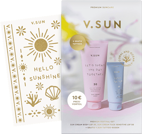 Sonnenschutz Festival Set V.SUN