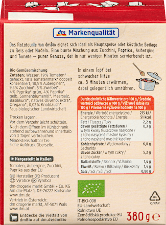 Ratatouille umak dmBio