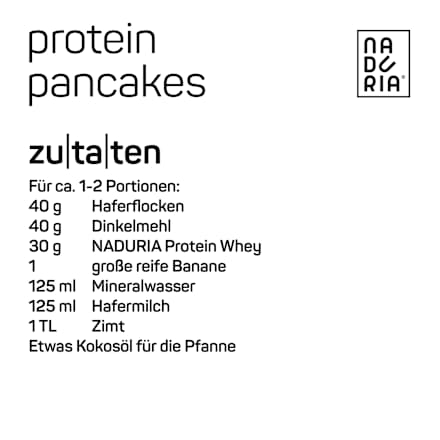 Whey Proteinpulver, geschmacksneutral, ungesüßt  Naduria