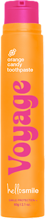 Pasta za zube Voyage – bomboni s okusom naranče  helloSMILE