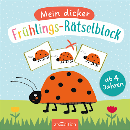 Frühlings-Rätselblock Kinder Ars Edition