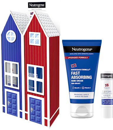 dárková sada krém ruce + balzám rty Neutrogena