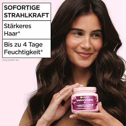 Haarkur 1-Minute Traube Wahre Schätze