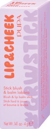 Rumenilo u stiku GrwStick Lip & Cheek – 002 Cheerleader PUPA