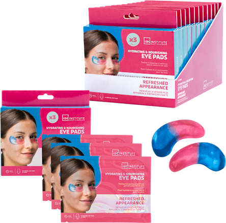 oční polštářky Hydrating & Nourishing, 3 páry IDC INSTITUTE