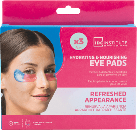 oční polštářky Hydrating & Nourishing, 3 páry IDC INSTITUTE
