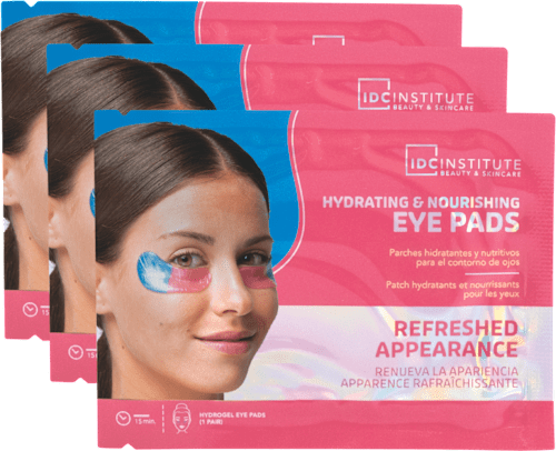 oční polštářky Hydrating & Nourishing, 3 páry IDC INSTITUTE