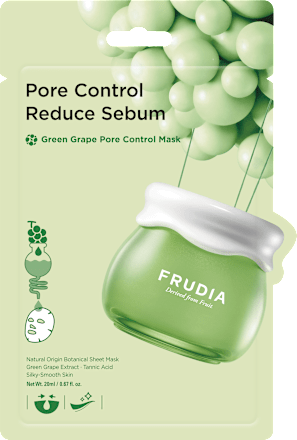 textilní pleťová maska Green Grape FRUDIA