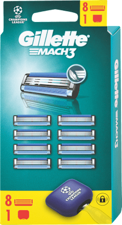 Náhradné holiace hlavice Mach3 Gillette