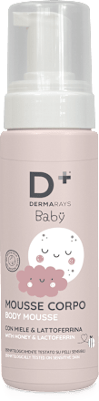 Mousse corpo detergente D+ DERMARAYS Baby