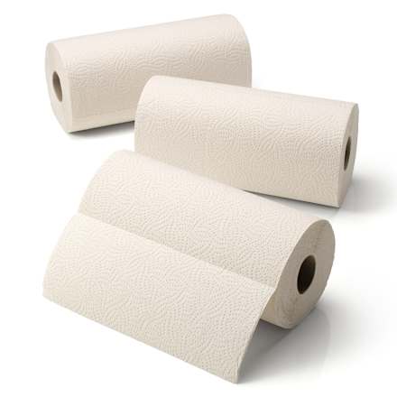 kuchyňské role 3vrstvé, 3 x 200 útržků Saugstark&Sicher