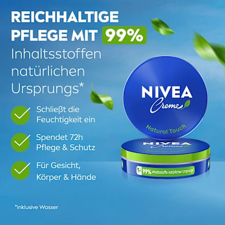Creme in der Dose Natural Touch NIVEA