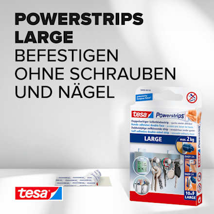 Klebestreifen Powerstrips Large tesa