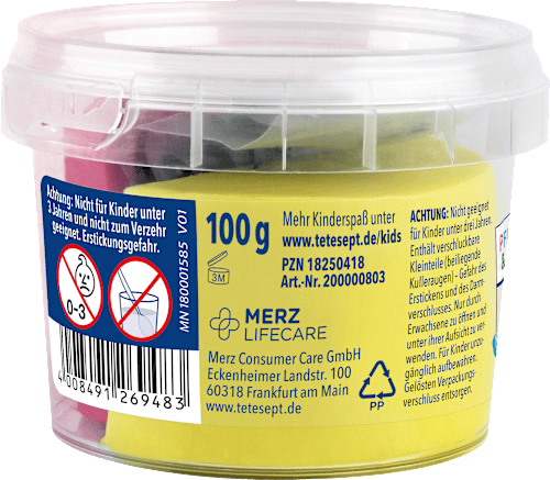 Badeknete Monster Kinder Badespaß 2x50g tetesept: KIDS