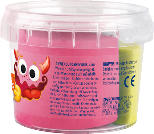 Badeknete Monster Kinder Badespaß 2x50g tetesept: KIDS