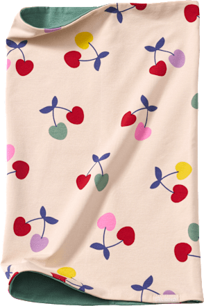 Loop Schal Pro Climate mit Kirschen-Muster, beige ALANA