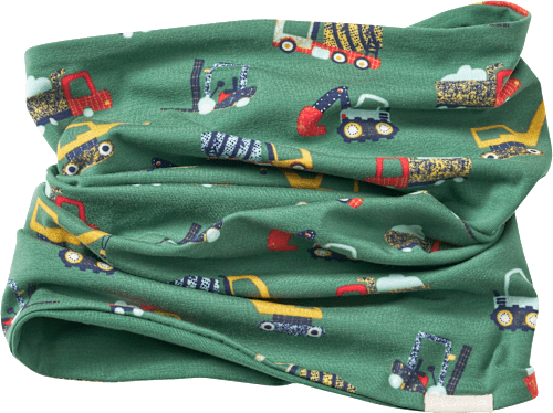 Loop Schal Pro Climate mit Bagger-Muster, grün ALANA