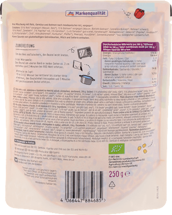 Mix orez, legume și fasole, în stil mexican dmBio