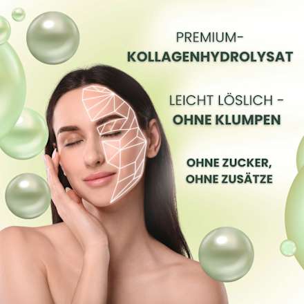 Kollagenpulver Matcha marble