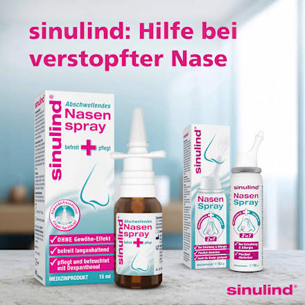Nasenspray abschwellend  sinulind