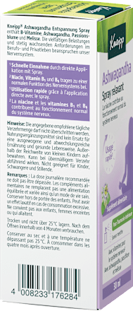 Ashwagandha Entspannungsspray Kneipp