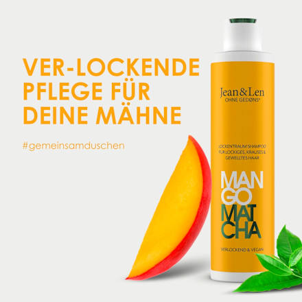 Shampoo Lockentraum Mango Matcha Jean&Len