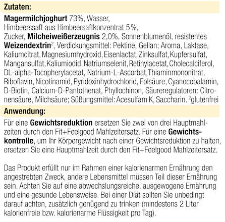 Diät Shake, Slim Shake Himbeer & Vanille, trinkfertig Layenberger Fit+Feelgood