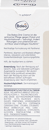 zinkový krém Balea