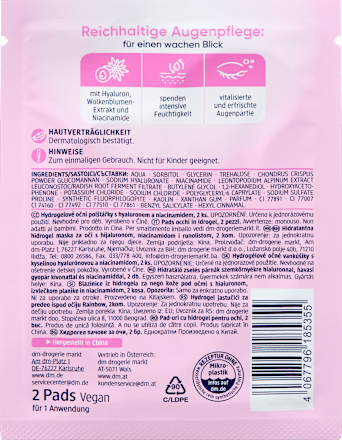 Rainbow patch-uri hidrogel pentru ochi Balea