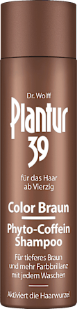 Shampoo Phyto-Coffein Color Braun Plantur 39