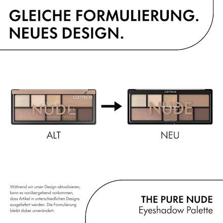 Lidschatten Palette The Pure Nude CATRICE