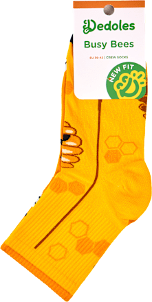 Памучни чорапи Busy Bees, размер 39-42 Dedoles