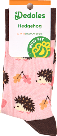Памучни чорапи Hedgehog, размер 39-42 Dedoles