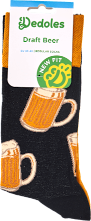 Памучни чорапи Draft Beer, размер 43-46 Dedoles