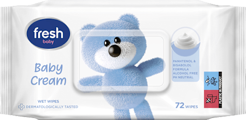 Baby Cream - vlažne maramice za bebe Baby fresh