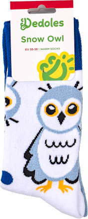Памучни чорапи Snow Owl, размер 35-38 Dedoles