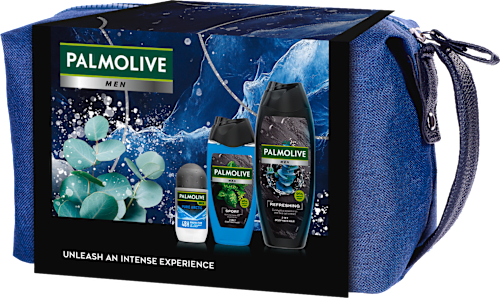 REFRESHING torbica poklon set - torbica PALMOLIVE MEN