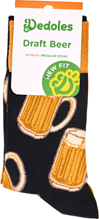 Памучни чорапи Draft Beer, размер 39-42 Dedoles