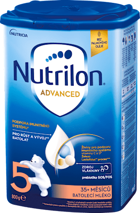 Mliečny nápoj pre malé deti Advanced 5 Nutrilon