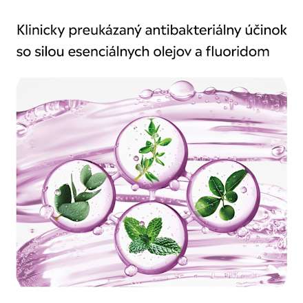 Ústna voda Total Care Extra Mild Smooth Mint Listerine