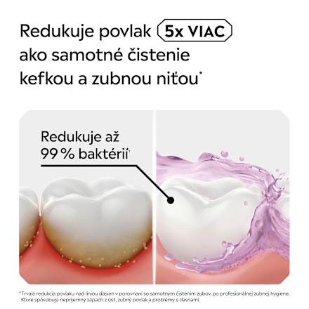 Ústna voda Total Care Extra Mild Smooth Mint Listerine