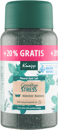 sůl do koupele Goodbye Stress Kneipp